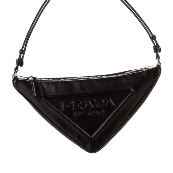 Prada grace triangle cross body/shoulder strap bag - Picture 3 of 5